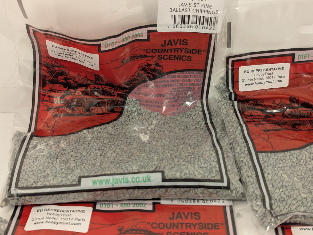 Javis ST Fine Ballast Chippings (Pack of 4) Scenery JFGST