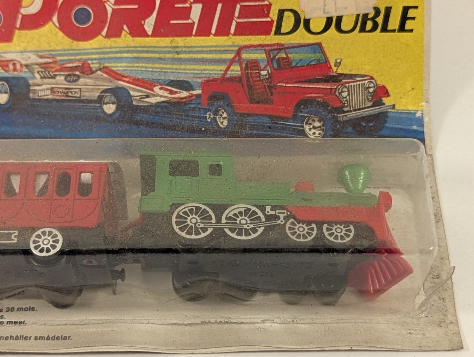 Majorette Double Series No.300 Western Train Set 1:87 Scale - Boxed