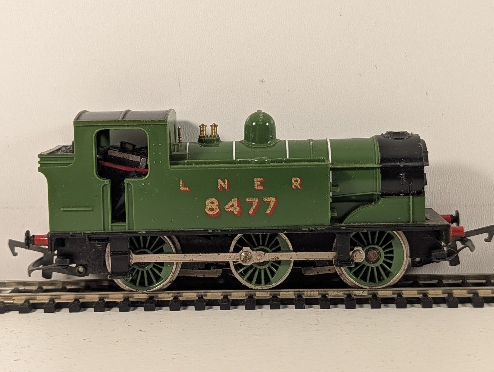 Hornby OO Gauge Class J83 0-6-0T Steam Locomotive 8477 LNER Green R316