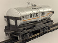 HO Gauge Oil Can Tanker Tank Wagon 6582318 Silver with orange stripe