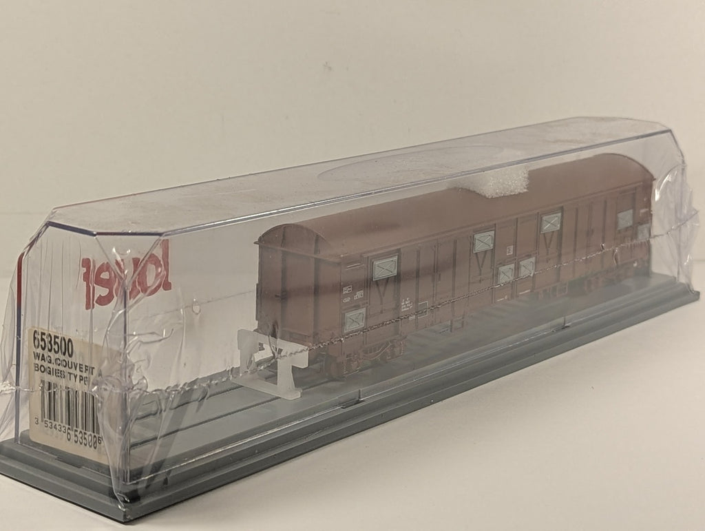 Jouef HO Gauge SNCF Type G13 Bogie Covered Wagon Goods Wagon 31 87 154 5 450-2