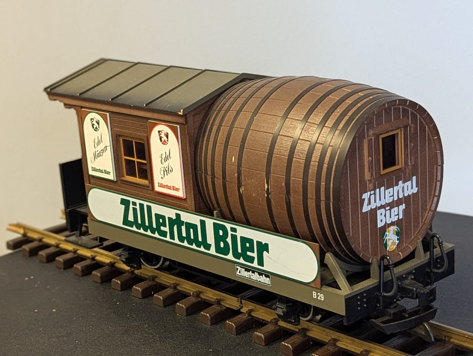 LGB G Scale Zillertal Bier Barrel Wagon Goods Wagon B 29