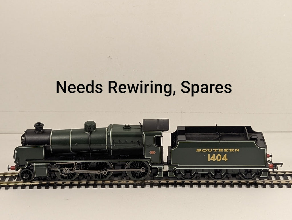 Bachmann OO Gauge N Class 1404 Southern w/ Smoke Deflectors Slope Tender