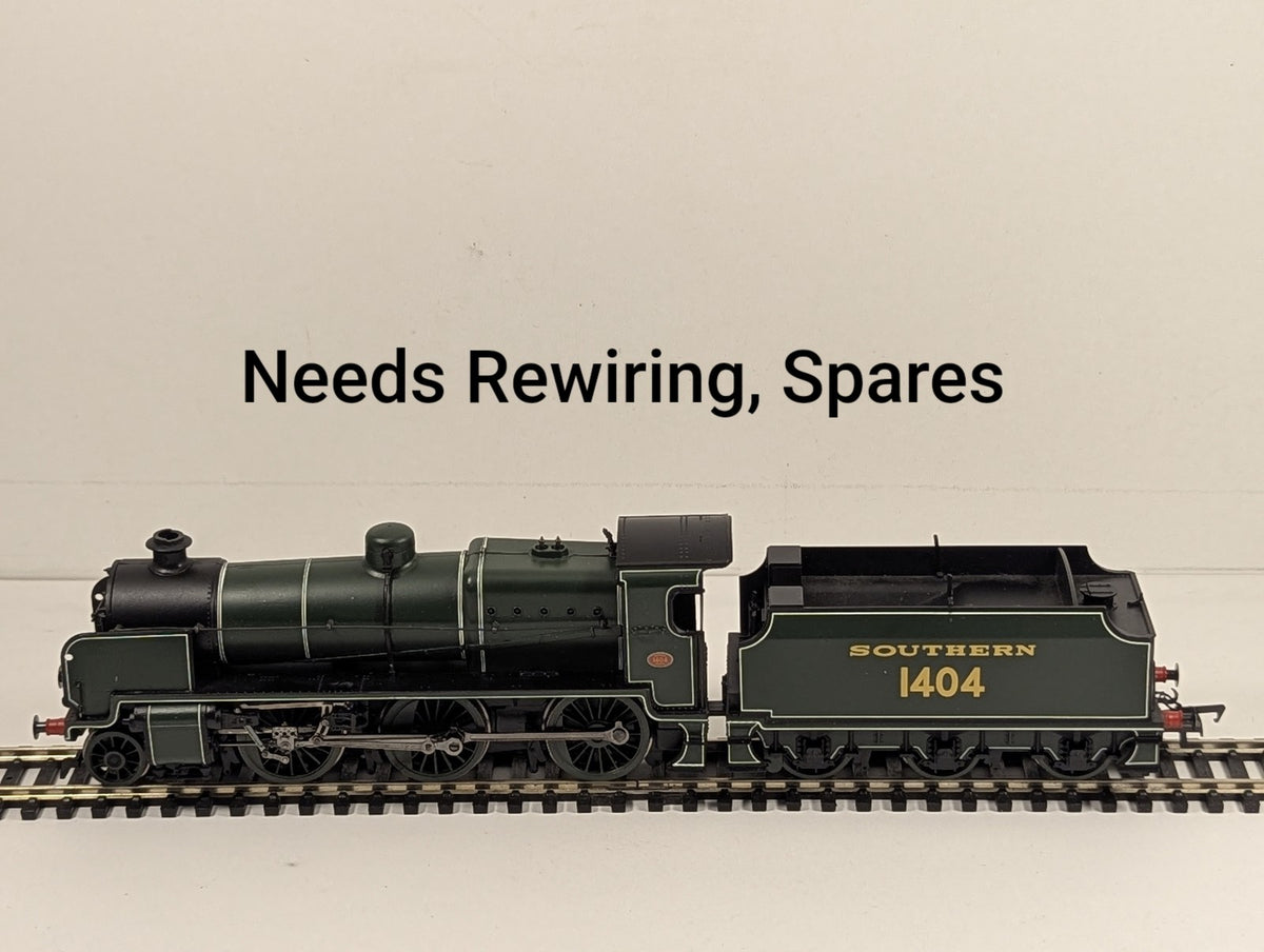Bachmann OO Gauge N Class 1404 Southern w/ Smoke Deflectors Slope Tender