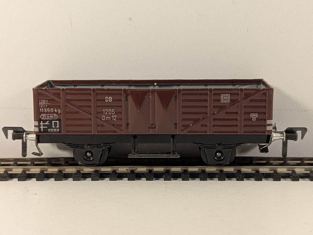 Fleischmann HO Gauge DB Om 12 Open Wagon 1205 DB Brown 1405