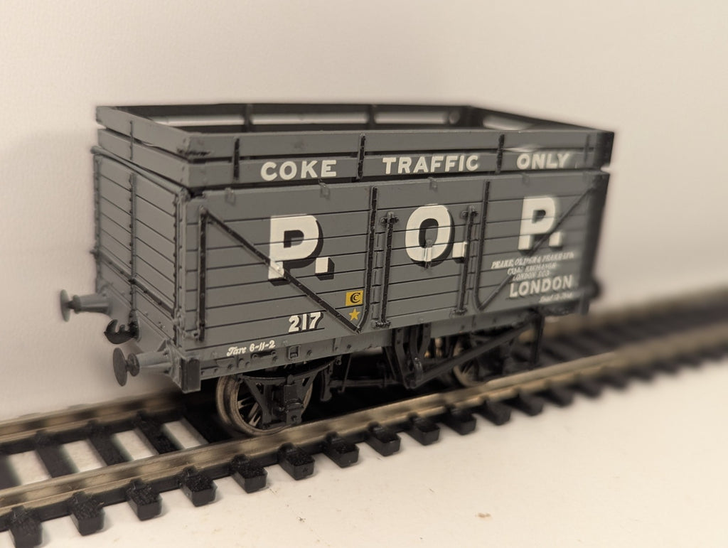 Bachmann 37-180A OO Gauge P.O.P 7 Plank Coke Wagon