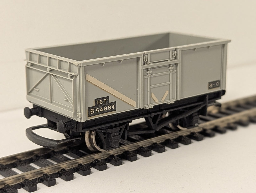 Wrenn OO Gauge 16 Ton Mineral Wagon B54884 BR Grey W4655