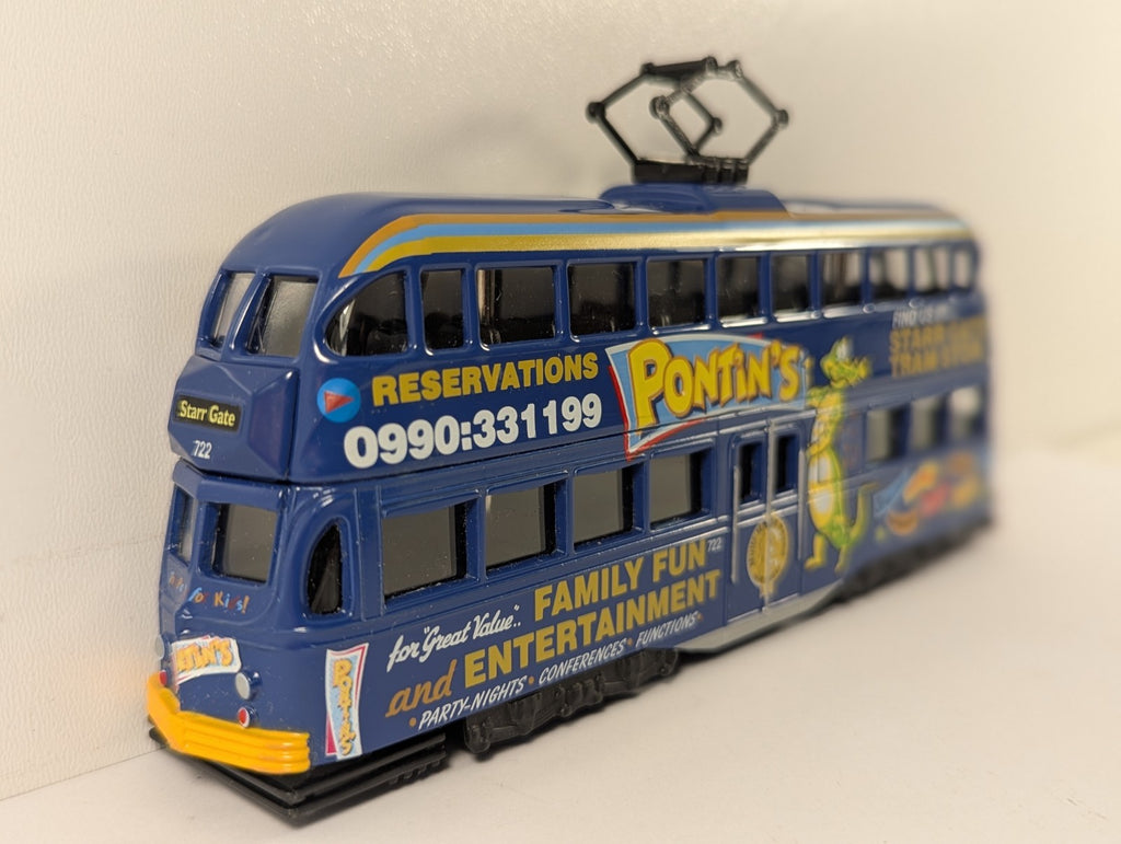 Corgi 1:76 Blackpool Balloon Tram 722 Pontin's 43512