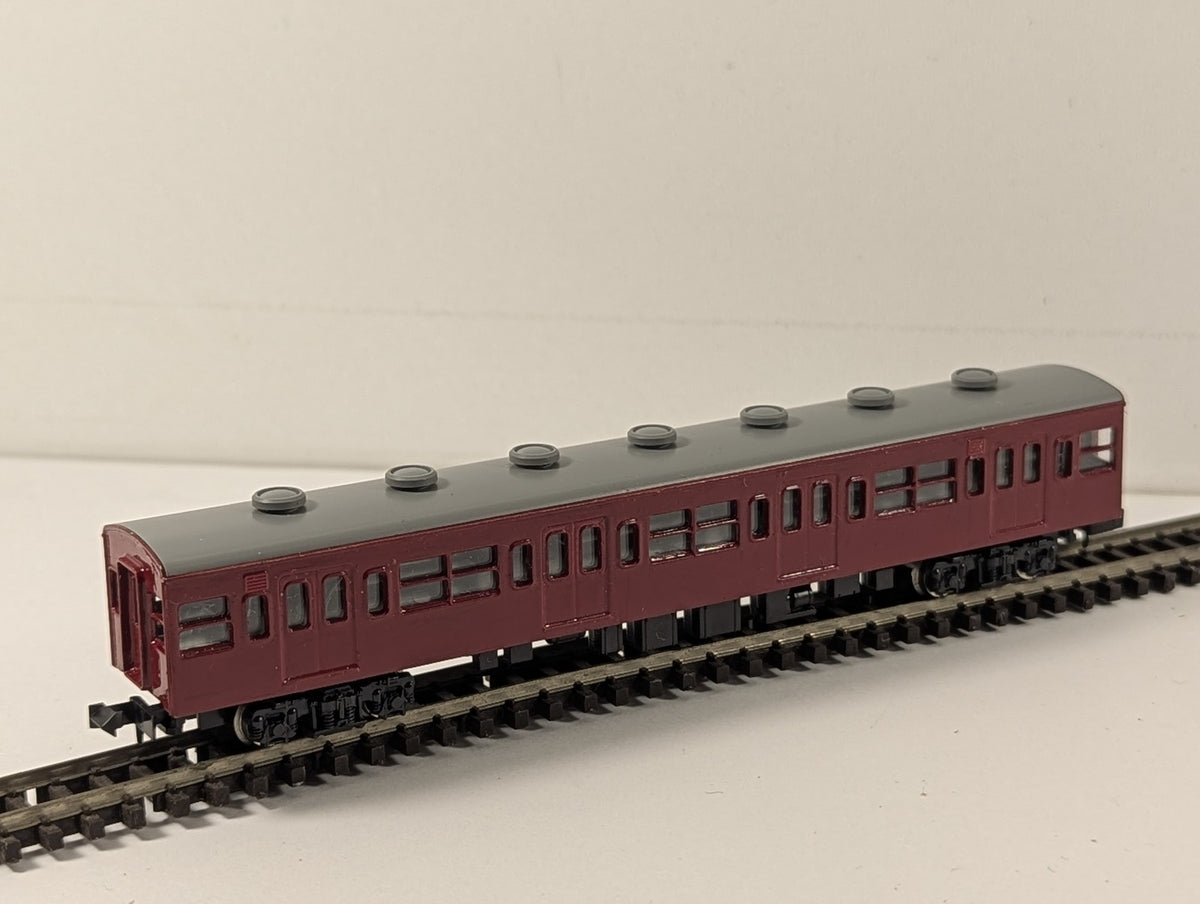 Kato N Gauge Commuter Driving Coach Passenger Coach Maroon