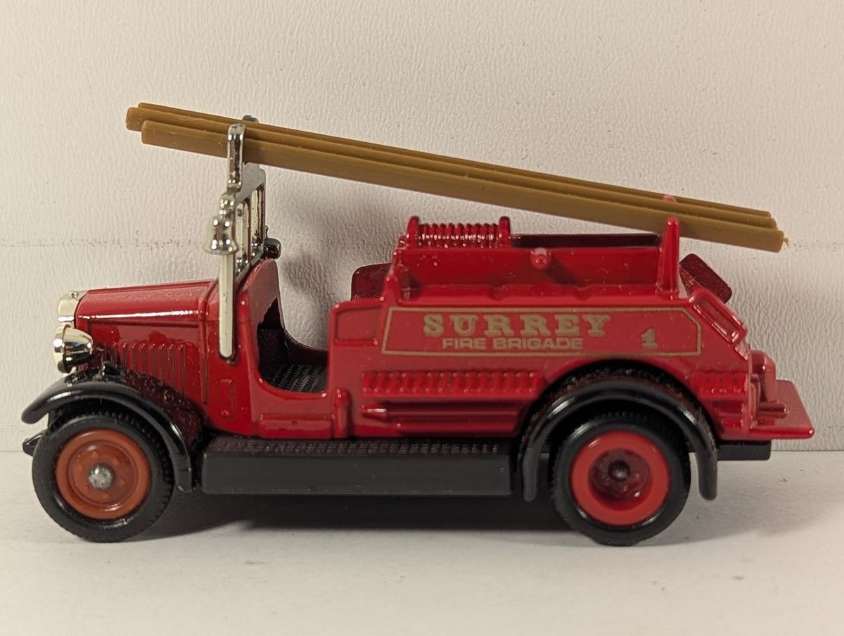 Lledo Dennis Fire Engine Die-cast Model 1 Surrey Fire Brigade