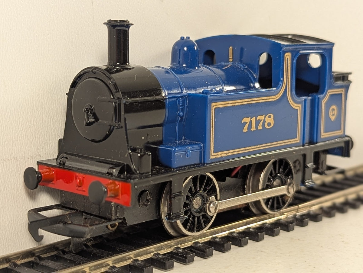 Hornby OO Gauge 0-4-0 Steam Tank Locomotive Steam Locomotive 7178 Blue R.255