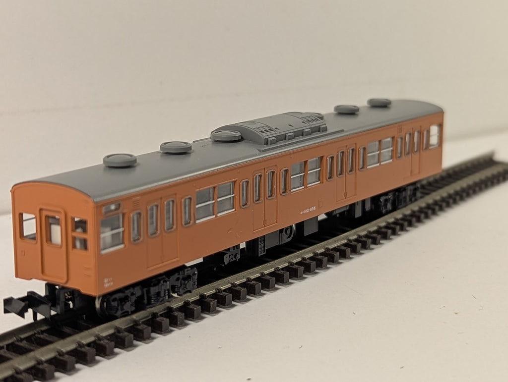 Kato N Gauge JNR 103 Series Moha 102 Passenger Coach Moha 102-856 JNR Orange