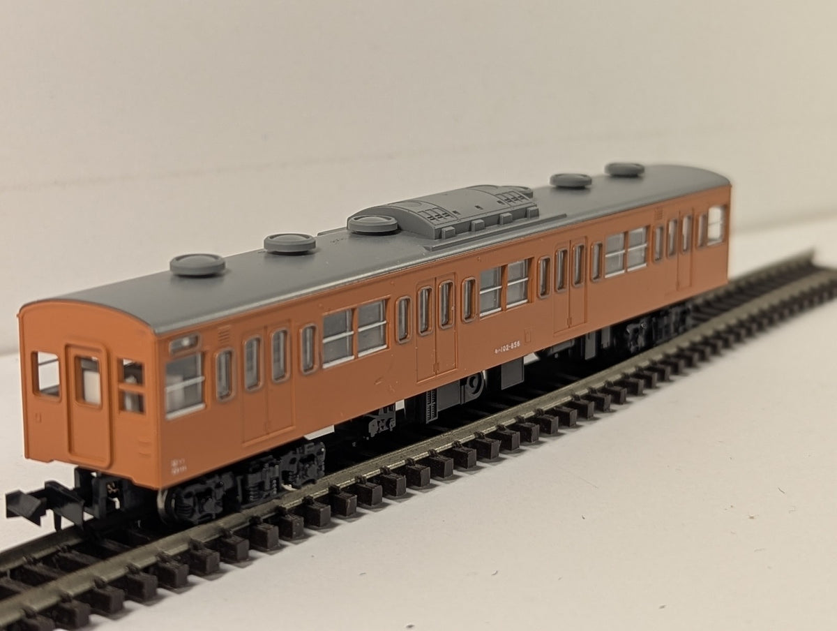 Kato N Gauge JNR 103 Series Moha 102 Passenger Coach Moha 102-856 JNR Orange