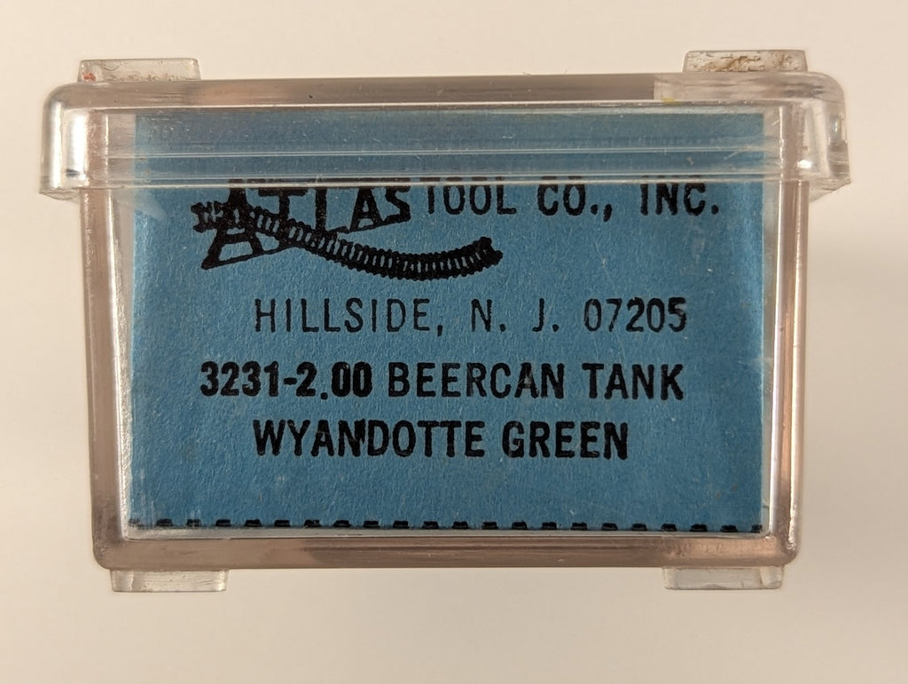 Atlas 3231-2.00 N Gauge Green Beercan Tank Car - Boxed