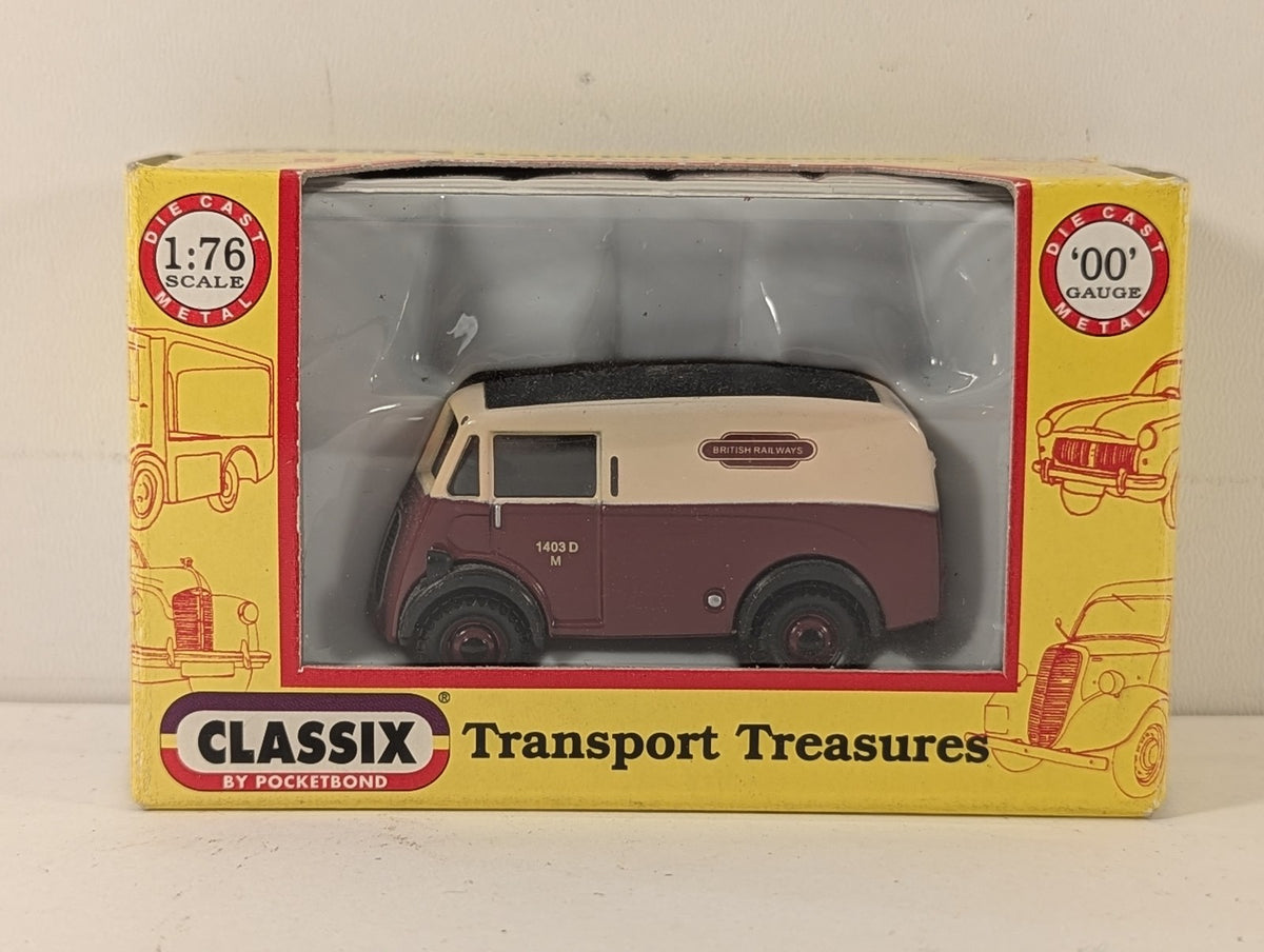 Classix OO Gauge Morris J Van Road Vehicle 1403 D/M British Railways EM76617