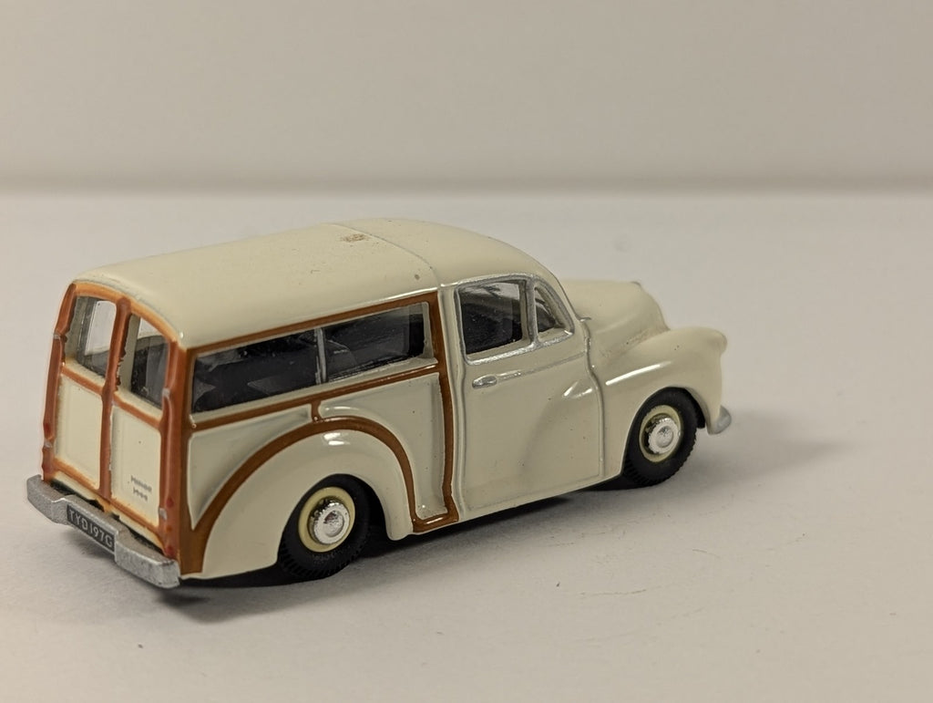 Oxford Diecast 1:76 Morris Minor 1000 Traveller Road Vehicle TYD 197G