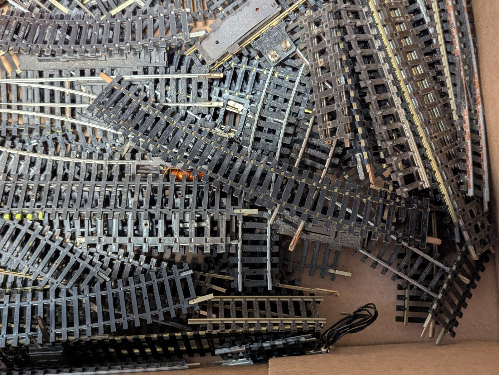 Hornby Lima OO Gauge Job Lot of Model Railway Track - Needs TLC