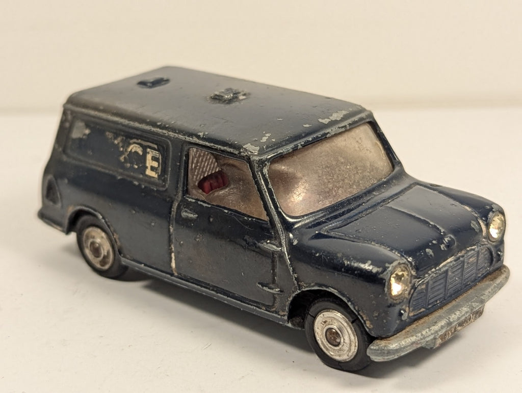 Corgi Toys 448 BMC Mini Police Van 1:43 Scale - Damaged Wheel