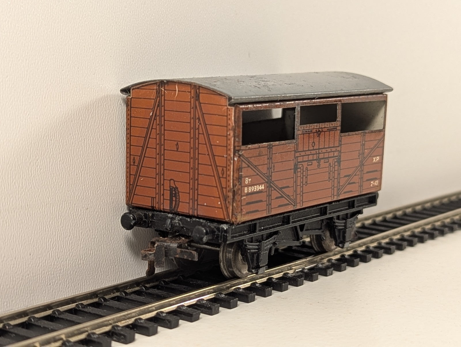 Hornby Dublo OO Gauge Brown D1 Cattle Truck - Boxed