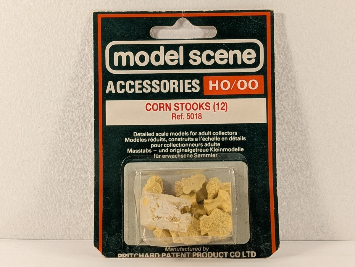Peco Model Scene 5018 Corn Stooks Pack of 12 OO HO Scale