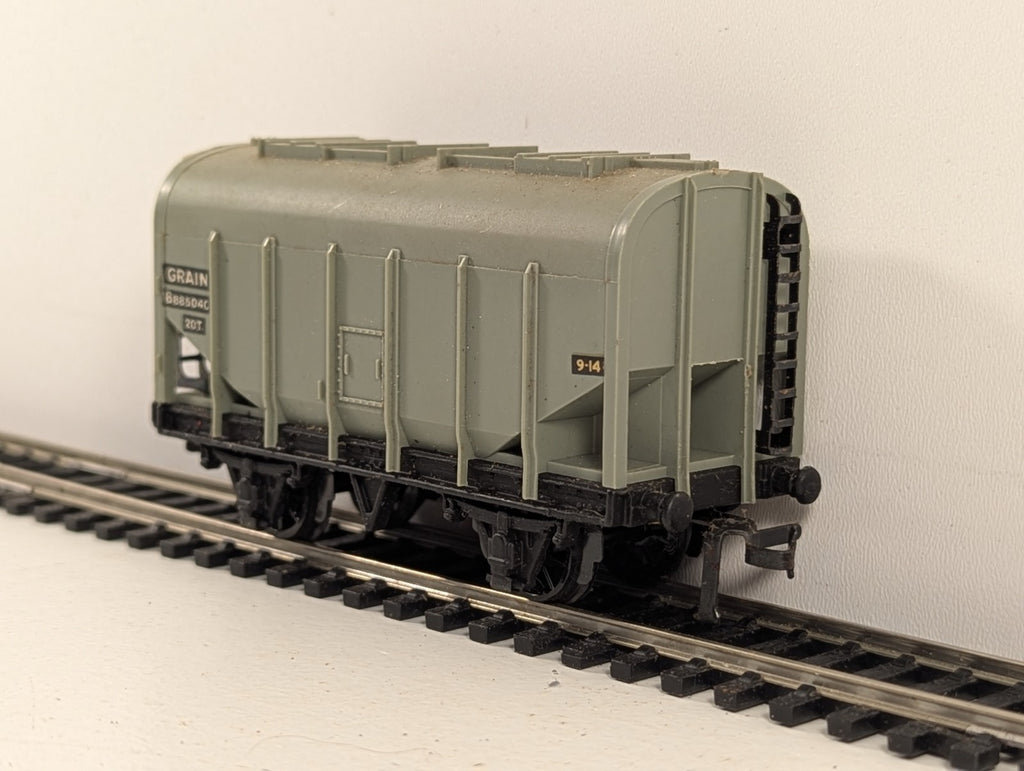 Hornby Dublo 32067 OO Gauge Grey 20-Ton Bulk Grain Wagon