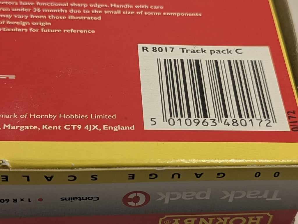 Hornby OO Gauge Track pack C R8017
