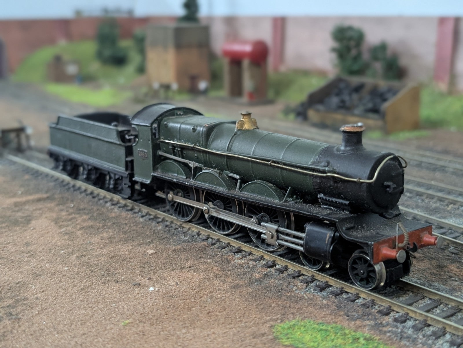 Kitbuilt OO Gauge GWR Hall Class Steam Locomotive Green