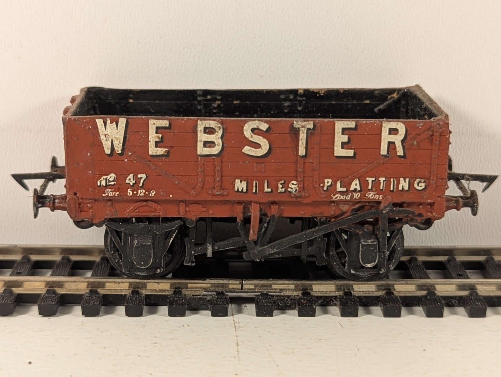 Kitbuilt OO Gauge 7-Plank Open Wagon Goods Wagon 47 Webster