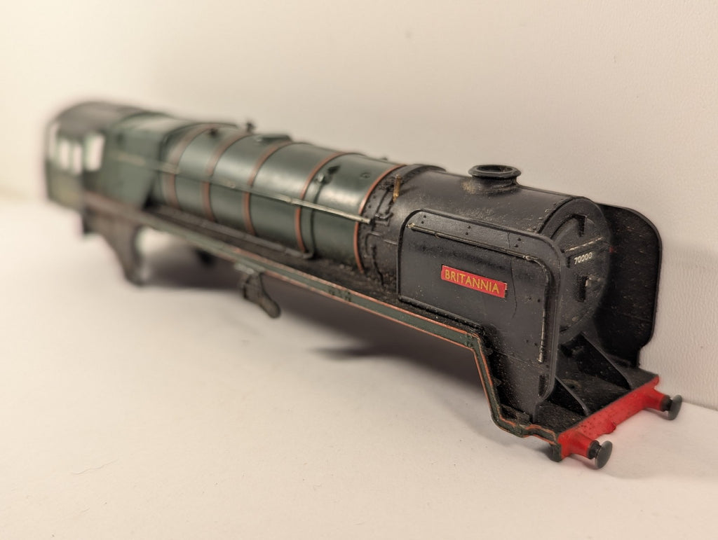 Tri-ang OO Gauge Class 7MT Britannia Locomotive Body 70000 BR Brunswick Green