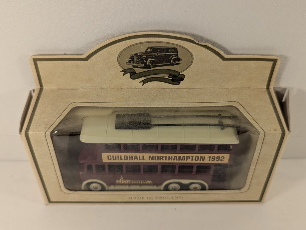 Lledo AEC Trolleybus Die-cast Model Vehicle Maroon & Cream