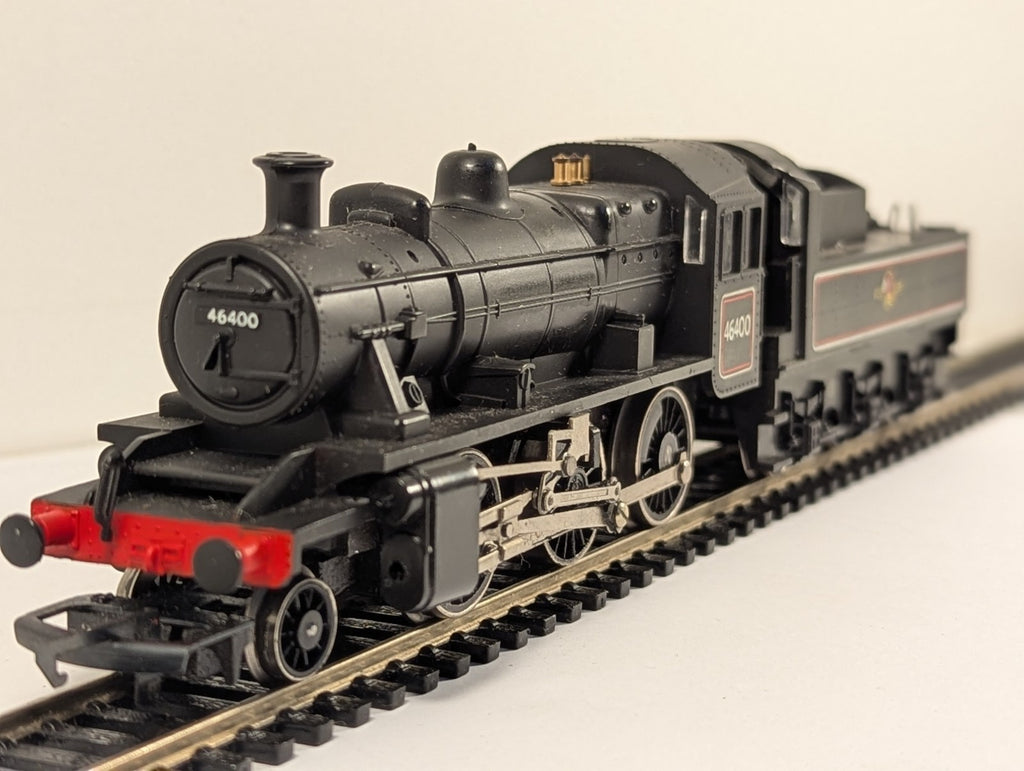 Hornby R857 Ivatt Class 2MT 2-6-0 Steam Locomotive Black OO Gauge Boxed