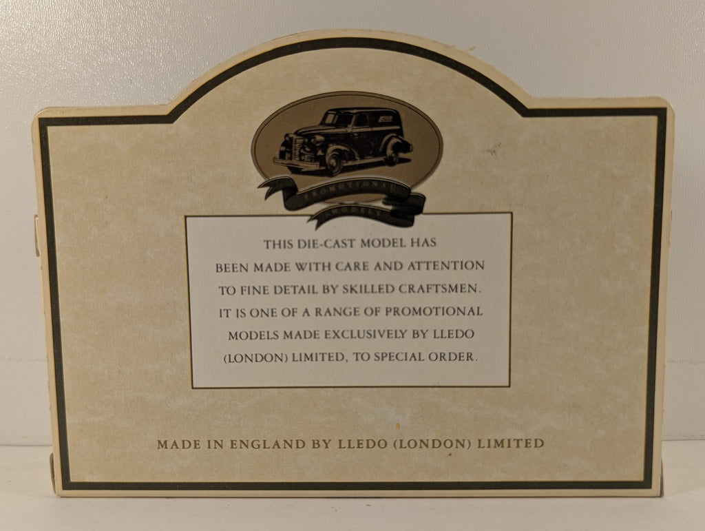 Lledo Double Decker Bus - Delaine Centenary 1890-1990 Die-cast Model Bus