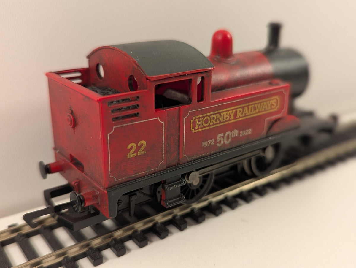 Hornby R30202 70th Anniversary 0-4-0 Loco Weathered