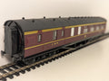 Airfix OO Gauge 57ft Brake 3rd Corridor Passenger Coach 5542 LMS Maroon