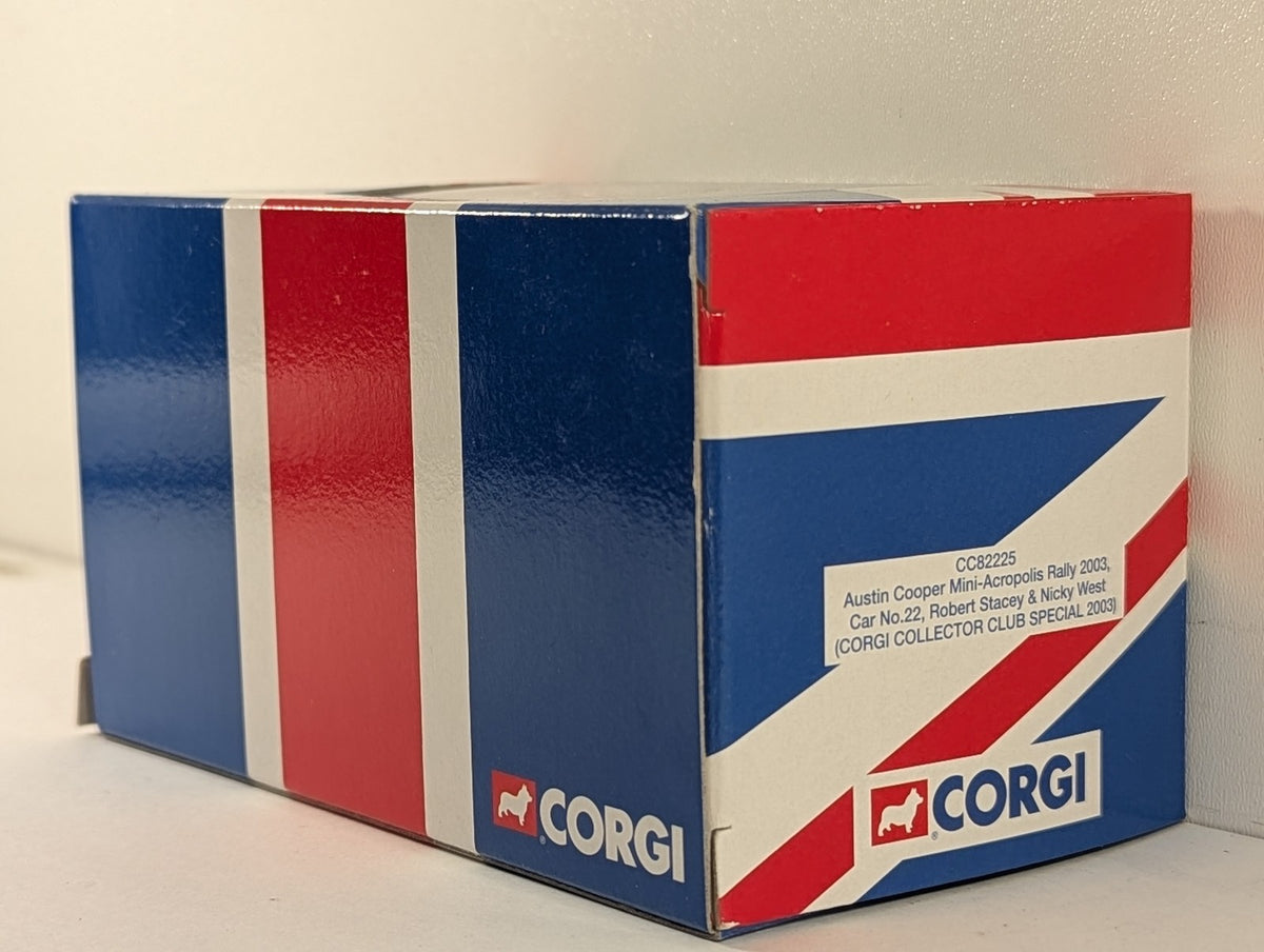 Corgi 1:36 Austin Cooper Mini - Acropolis Rally 2003, Car No.22