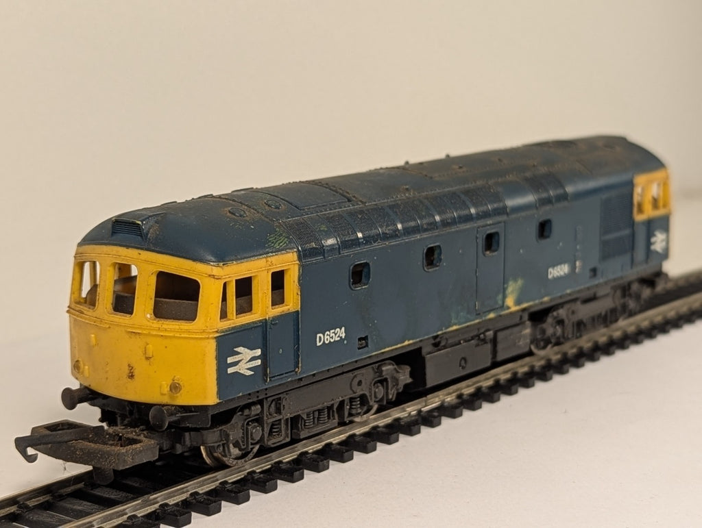Lima 205114 HO Gauge BR Blue Class 33 Diesel – Missing Buffer
