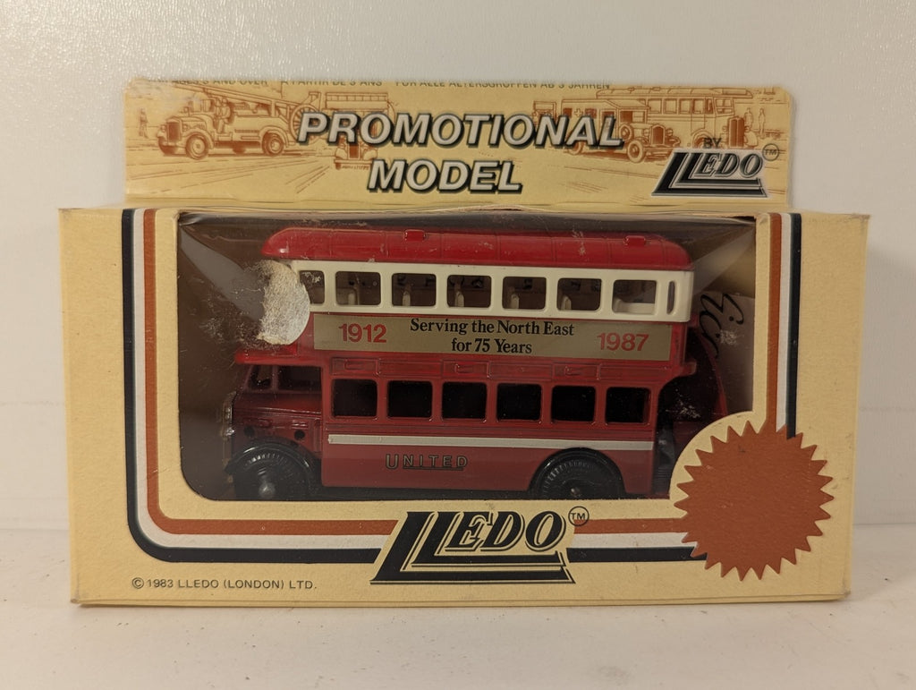 Lledo AEC Renown Double Decker Bus Die-cast Model Bus United