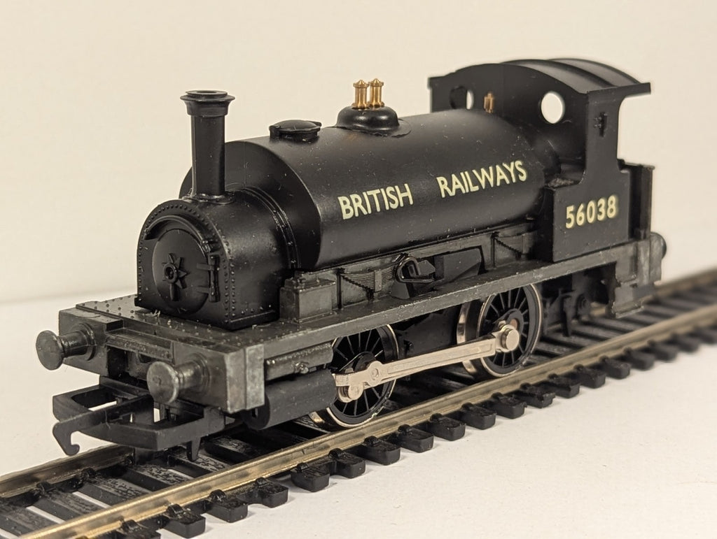 Hornby R2049 OO Gauge Class 0F “Pug” 0-4-0ST BR Black