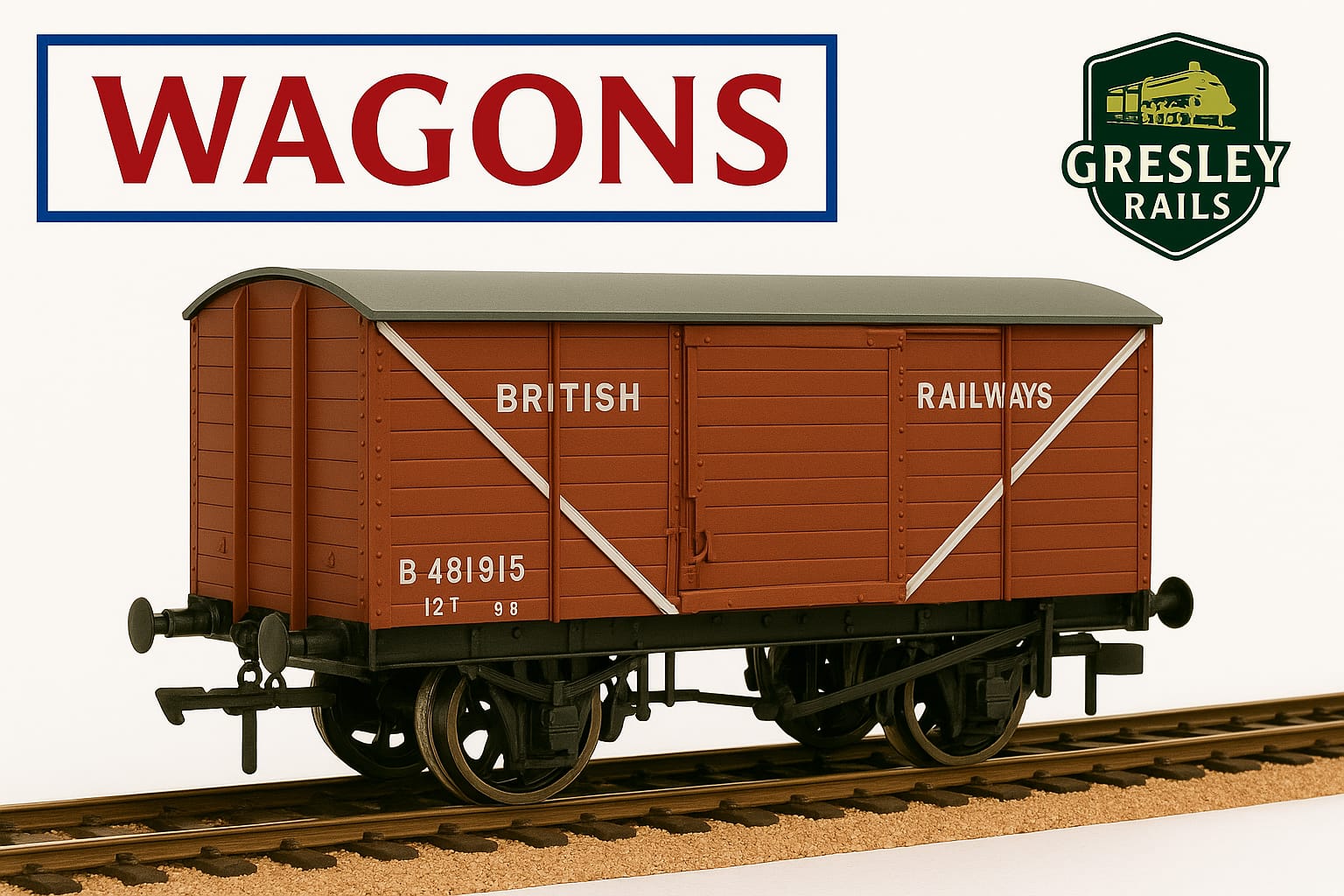 Gresley Rails British Railways B 481915 12T 98 Wagons