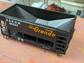 PIKO 38813 D&RGW Ore-Car Single bay open top, No Chassis