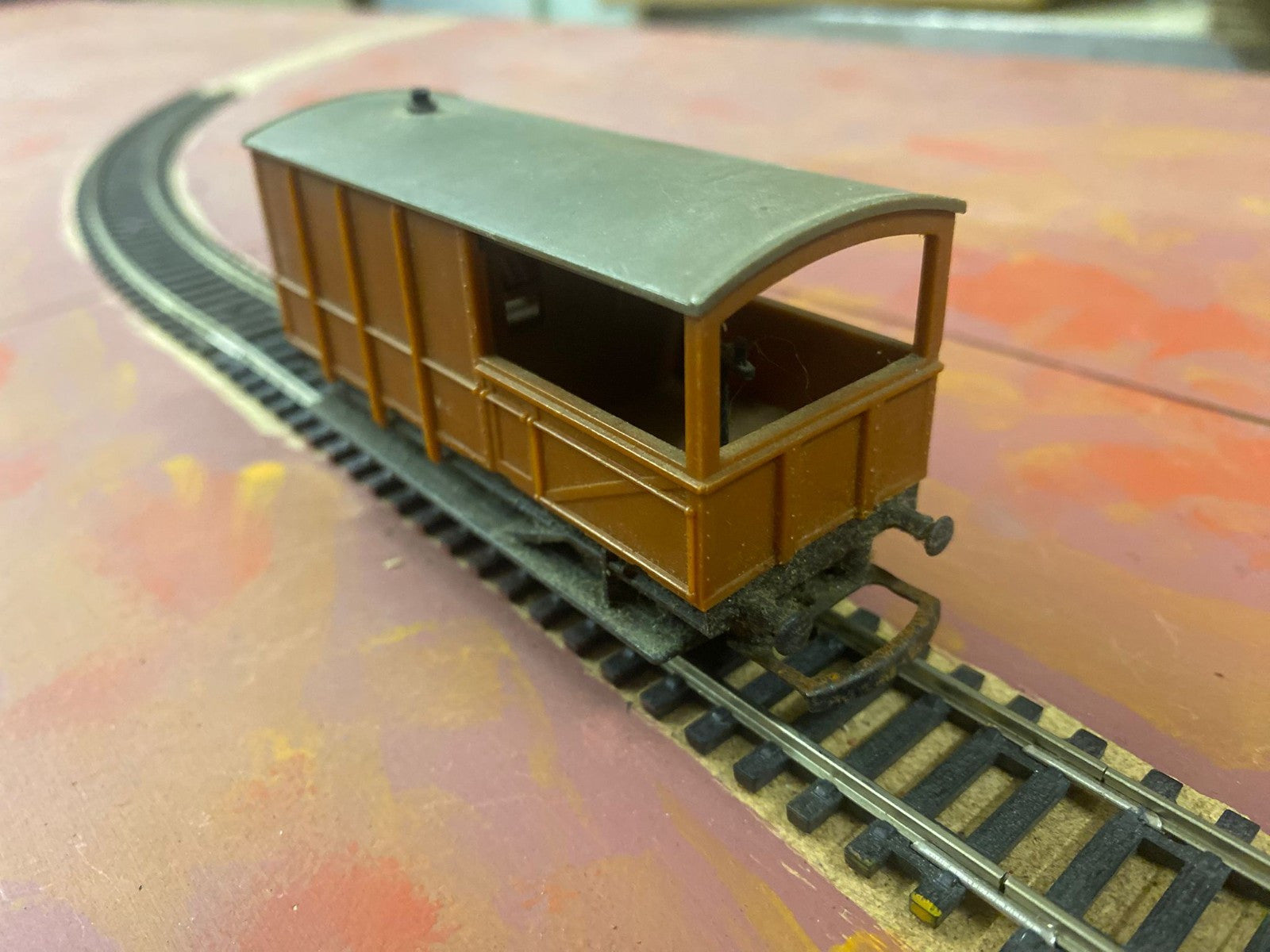 Tri-ang R124 OO Gauge Western Region Brake Van W6297