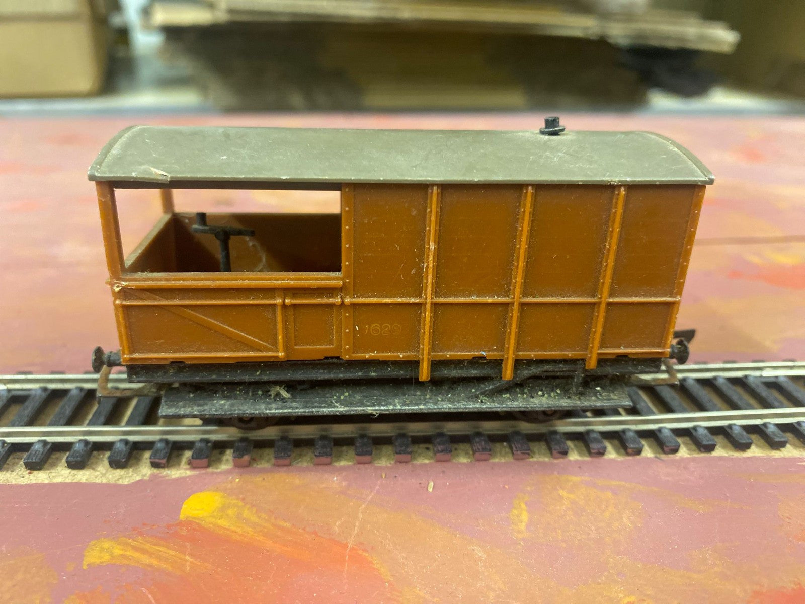 Tri-ang R124 OO Gauge Western Region Brake Van W6297