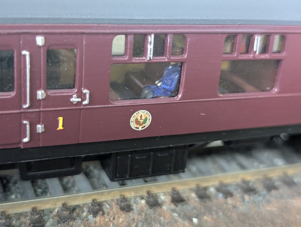 Triang LMS Coach Brake Class Repainted Renumbered 7890